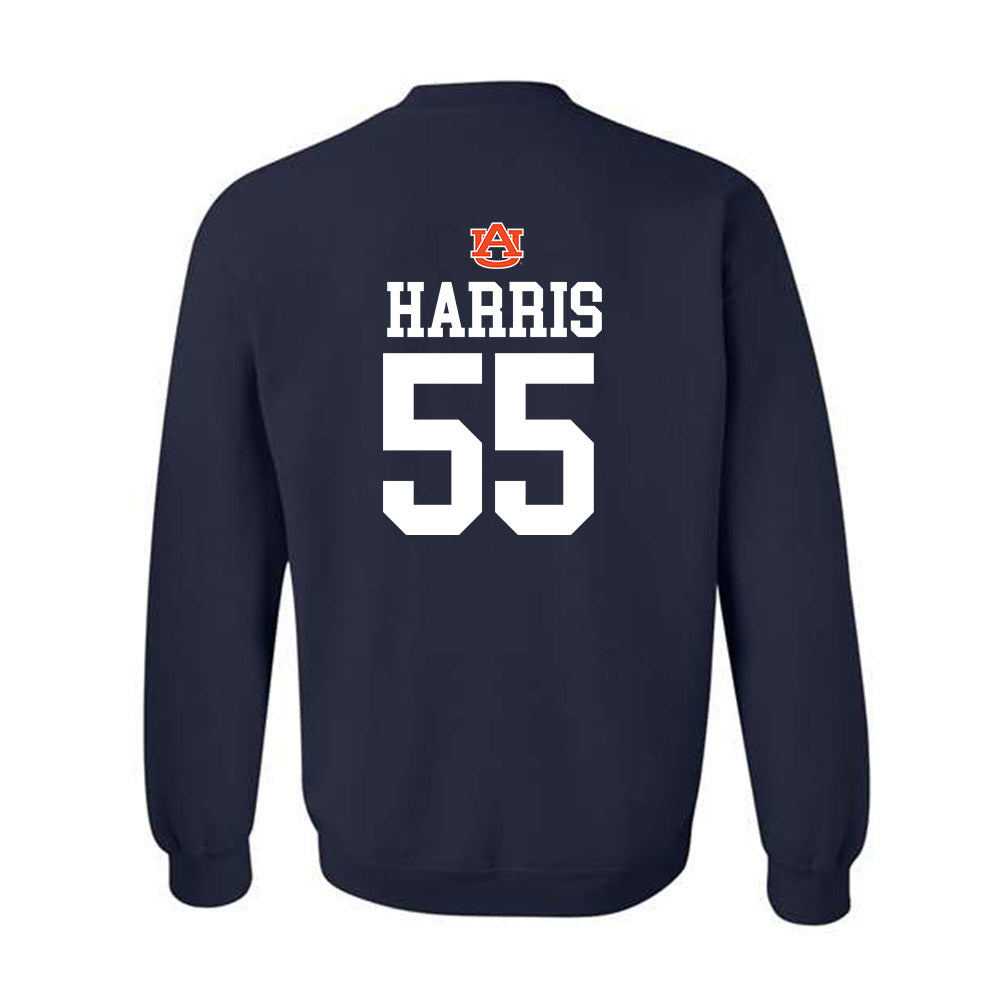 Auburn - NCAA Football : Malachi Harris - Replica Shersey Crewneck Sweatshirt-1