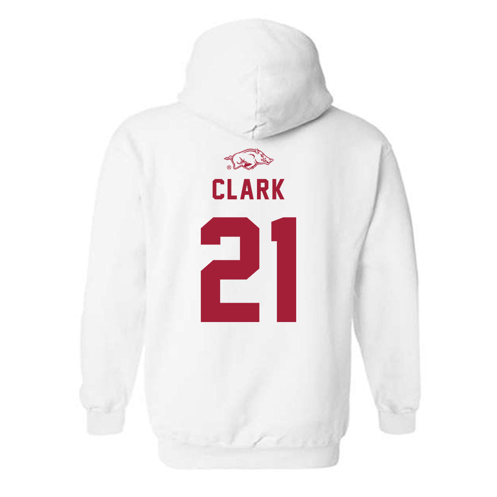 Arkansas - NCAA Baseball : Brenton Clark - Replica Shersey Hooded Sweatshirt