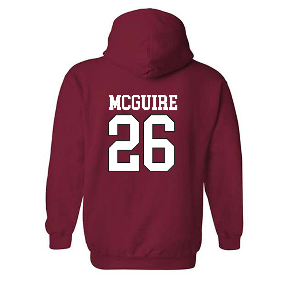Arkansas - NCAA Baseball : Tate McGuire - Replica Shersey Hooded Sweatshirt Replica Shersey