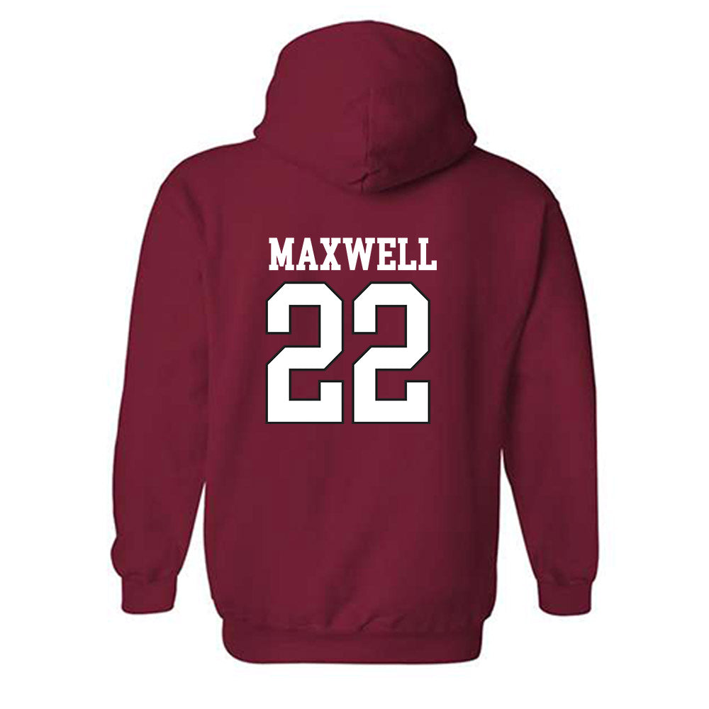 Arkansas - NCAA Baseball : Logan Maxwell - Replica Shersey Hooded Sweatshirt Replica Shersey-1