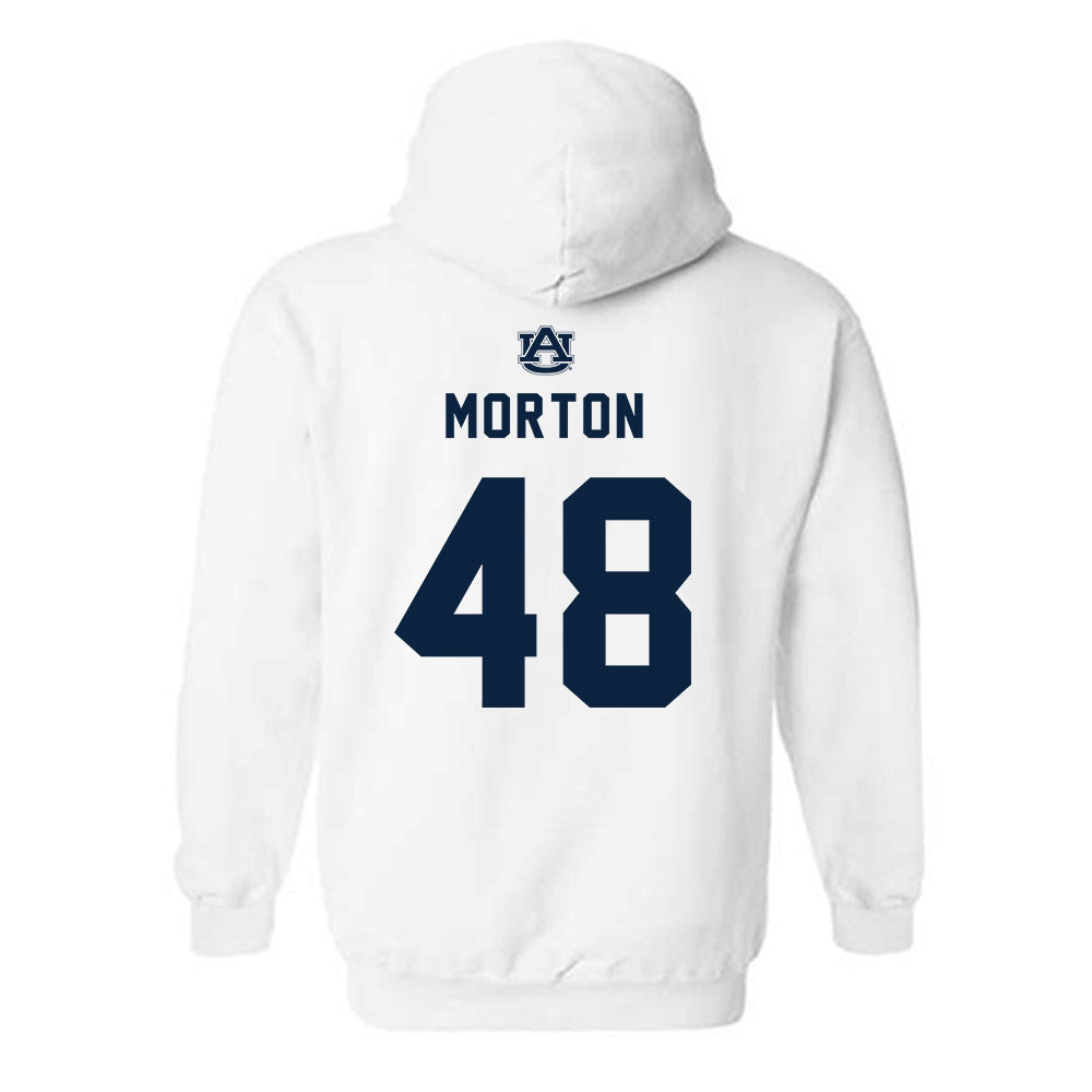 Auburn - NCAA Football : Eli Morton - Replica Shersey Hooded Sweatshirt-1
