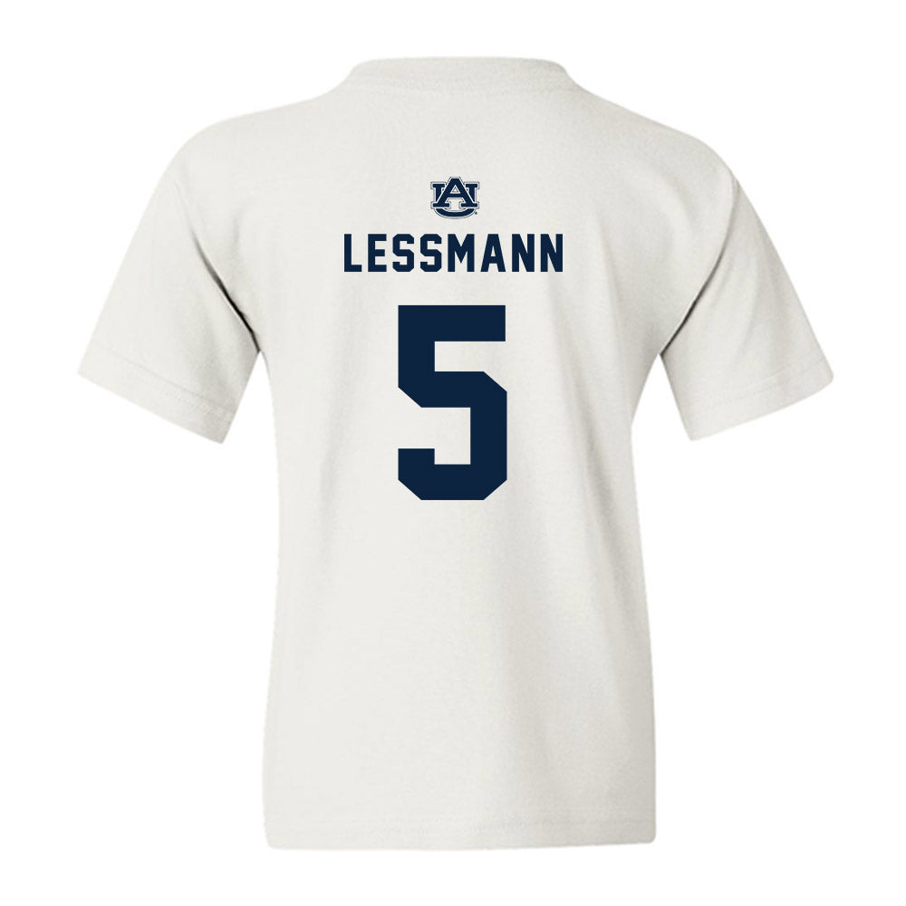 Auburn - NCAA Softball : georgia lessmann - Replica Shersey Youth T-Shirt-1
