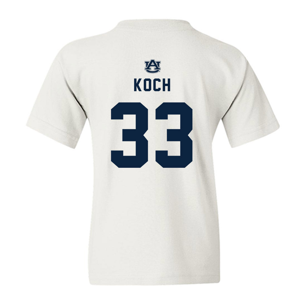 Auburn - NCAA Baseball : Mason Koch - Replica Shersey Youth T-Shirt-1