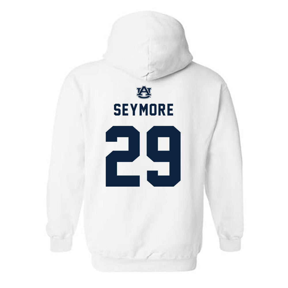 Auburn - NCAA Football : Taye Seymore - Replica Shersey Hooded Sweatshirt-1