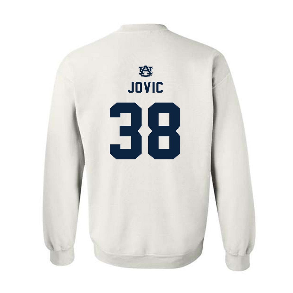 Auburn - NCAA Men's Basketball : Filip Jovic - Replica Shersey Crewneck Sweatshirt-1