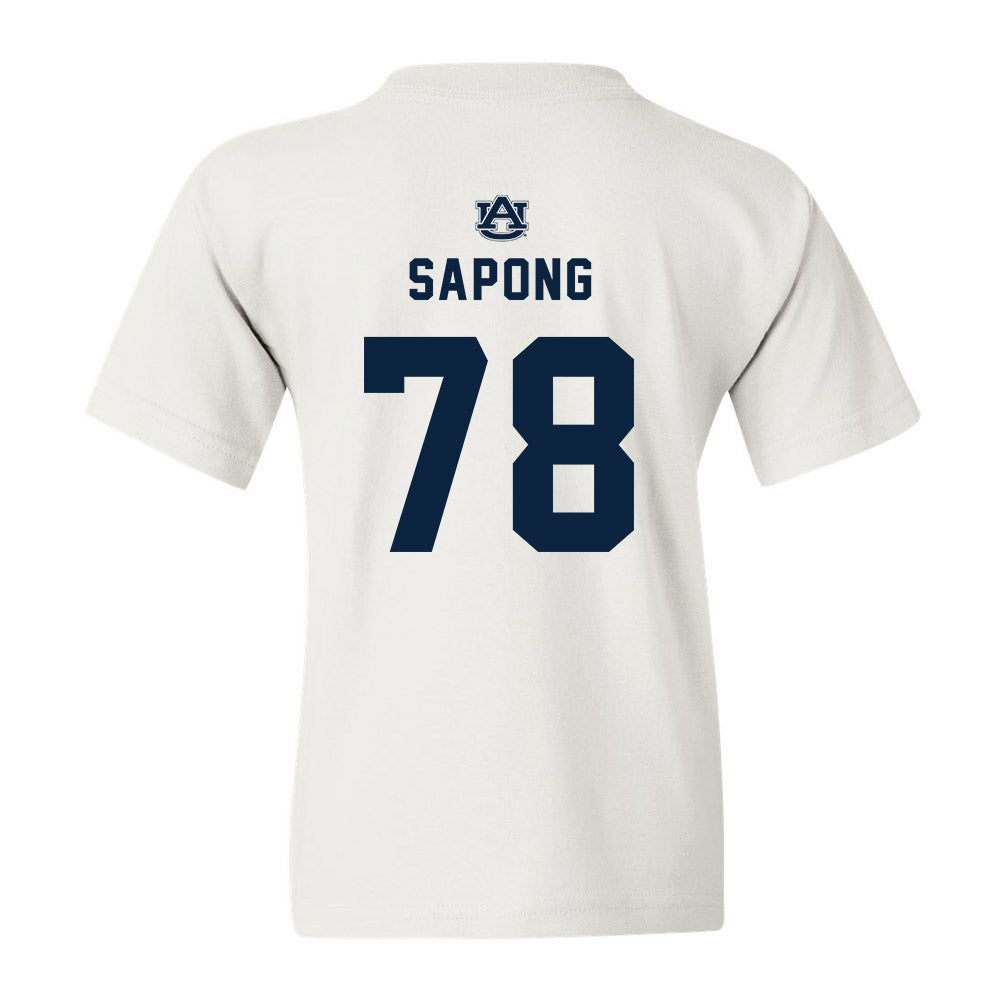 Auburn - NCAA Women's Soccer : Jenna Sapong - Replica Shersey Youth T-Shirt