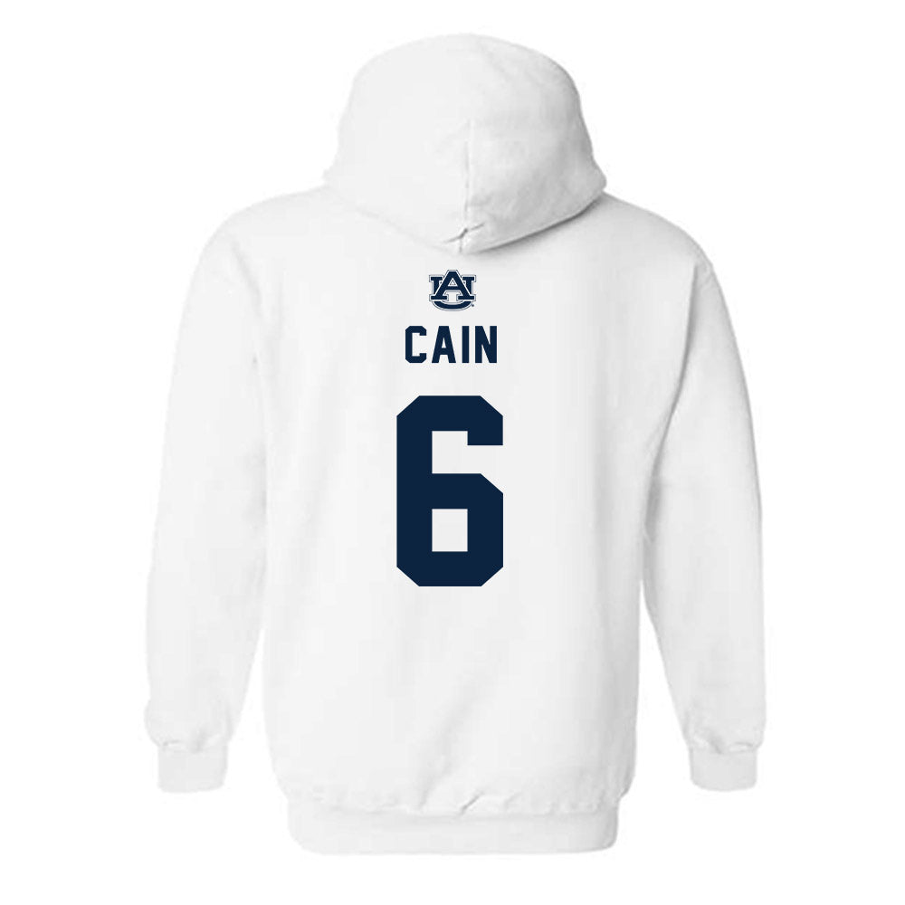 Auburn - NCAA Football : Bryce Cain - Replica Shersey Hooded Sweatshirt