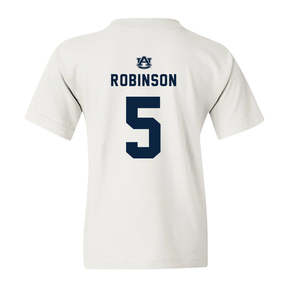 Auburn - NCAA Football : Jahquez Robinson - Replica Shersey Youth T-Shirt-1