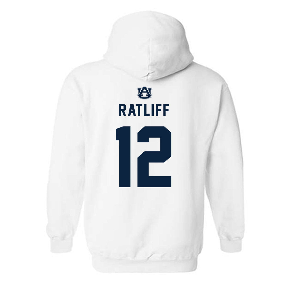 Auburn - NCAA Softball : Ava Ratliff - Replica Shersey Hooded Sweatshirt-1