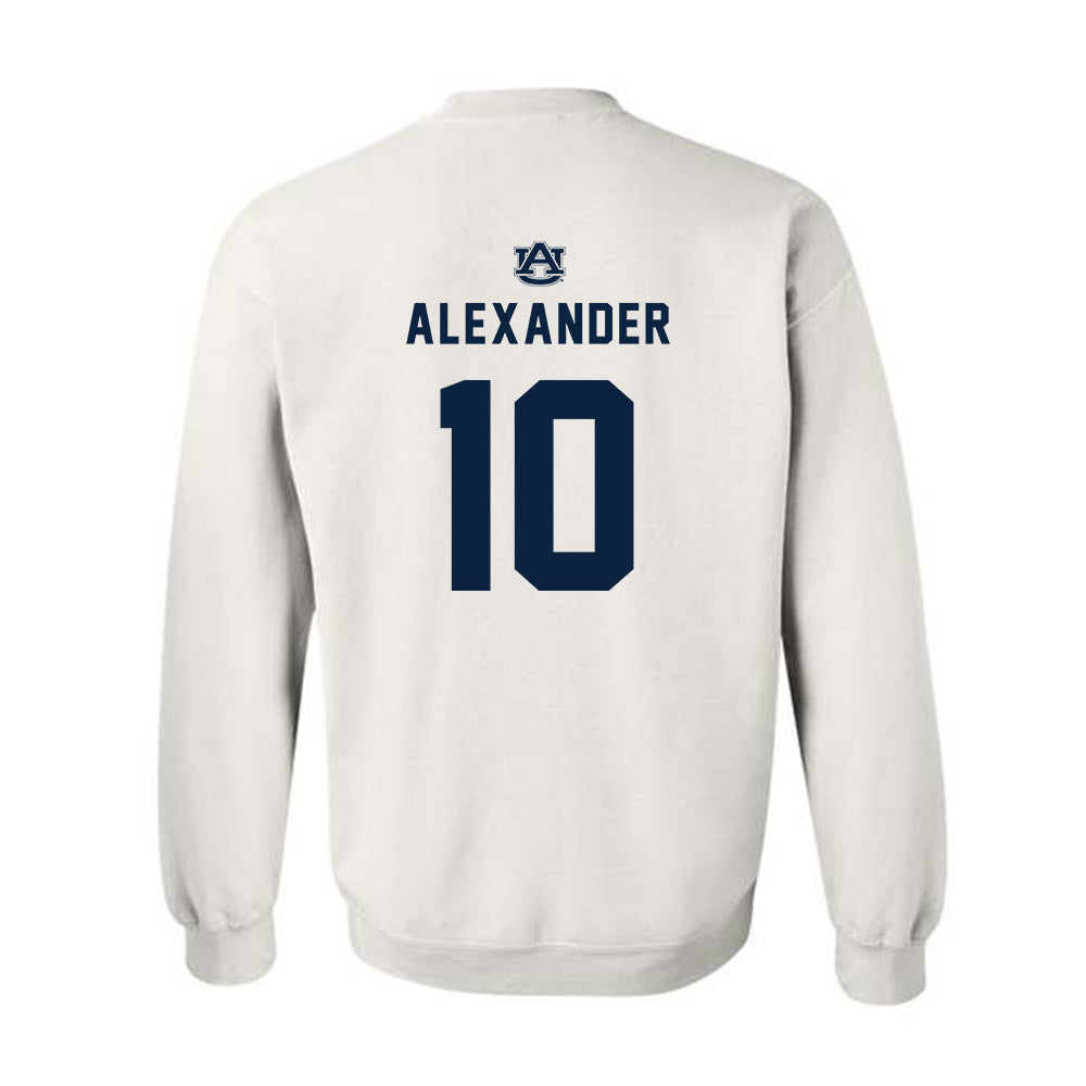 Auburn - NCAA Equestrian : Jill Alexander - Replica Shersey Crewneck Sweatshirt-1