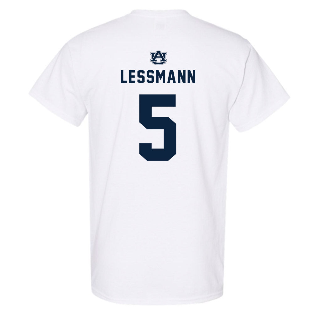 Auburn - NCAA Softball : georgia lessmann - Replica Shersey T-Shirt-1