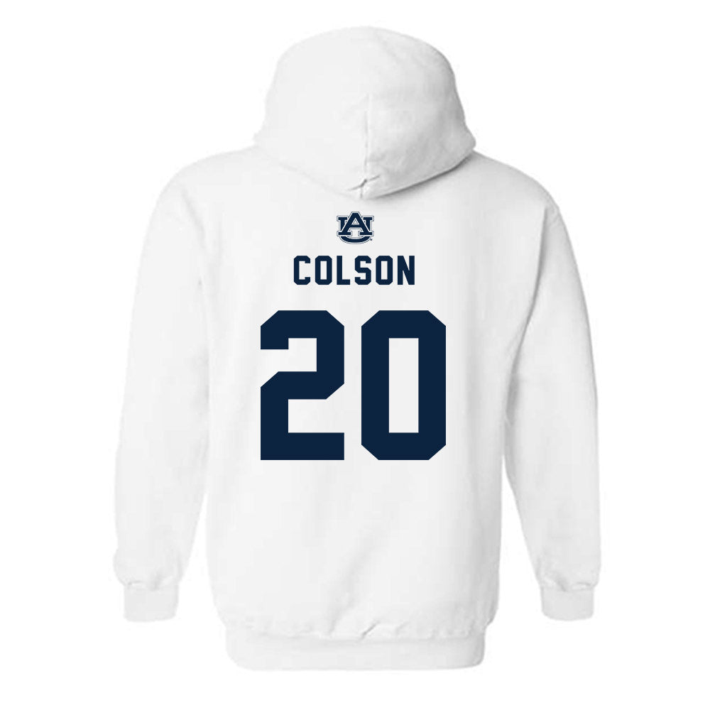 Auburn - NCAA Women's Soccer : Hayden Colson - Replica Shersey Hooded Sweatshirt