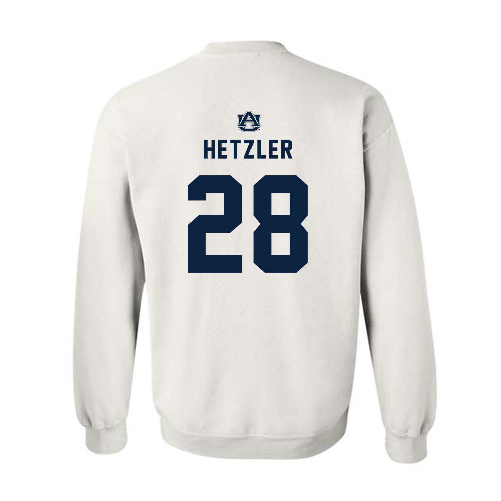 Auburn - NCAA Baseball : Ryan Hetzler - Replica Shersey Crewneck Sweatshirt-1