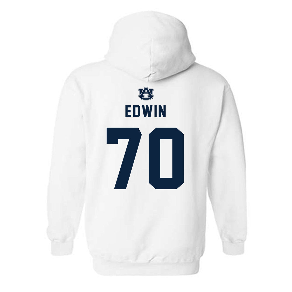 Auburn - NCAA Football : Favour Edwin - Replica Shersey Hooded Sweatshirt-1