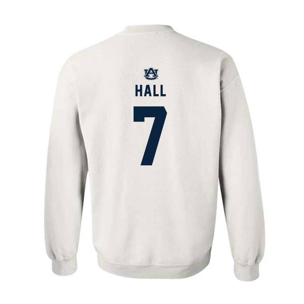 Auburn - NCAA Men's Basketball : Keyshawn Hall - Replica Shersey Crewneck Sweatshirt-1