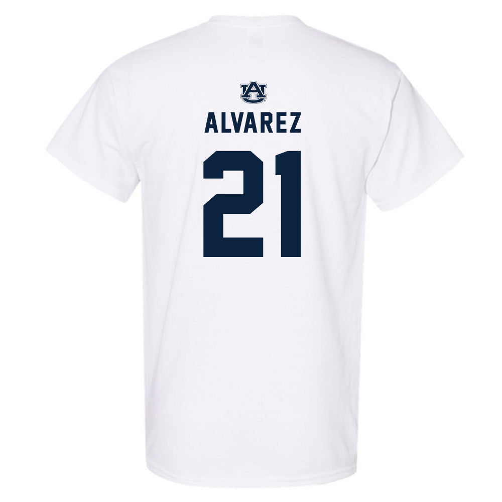 Auburn - NCAA Baseball : Andreas Alvarez - Replica Shersey T-Shirt-1