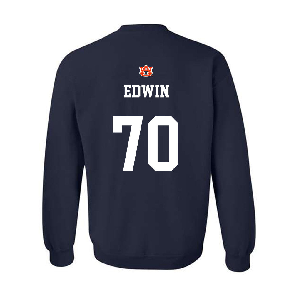Auburn - NCAA Football : Favour Edwin - Crewneck Sweatshirt-1