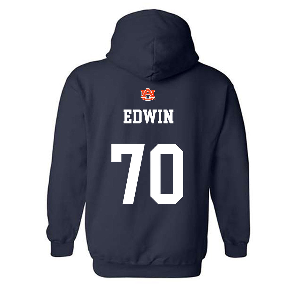 Auburn - NCAA Football : Favour Edwin - Hooded Sweatshirt-1