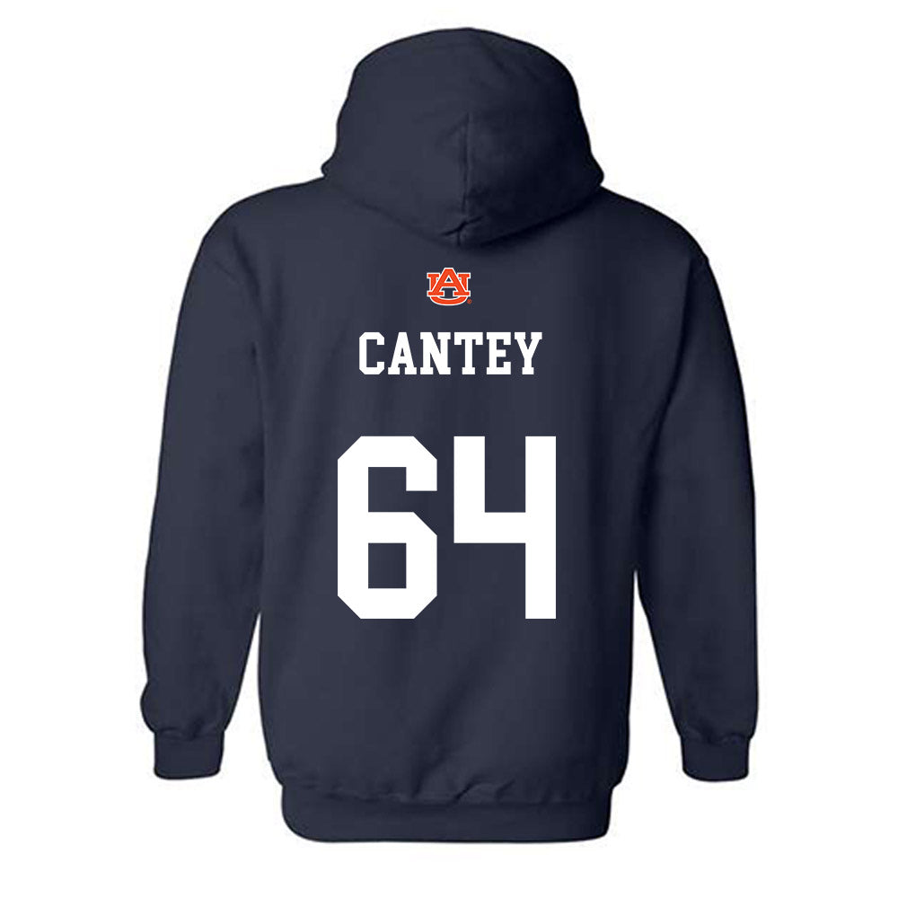 Auburn - NCAA Football : Benton Cantey - Hooded Sweatshirt-1