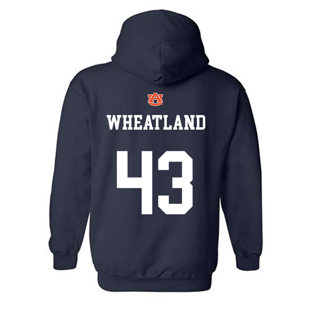 Auburn - NCAA Football : Caleb Wheatland - Hooded Sweatshirt-1