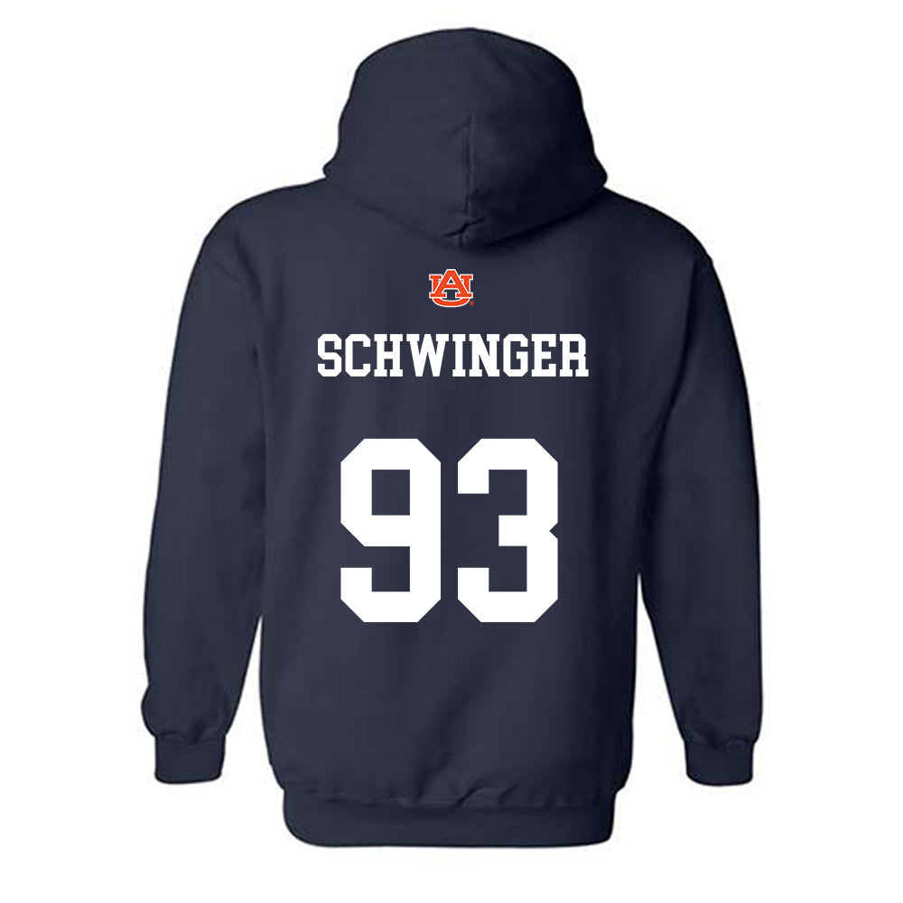 Auburn - NCAA Football : Charles Schwinger - Hooded Sweatshirt-1