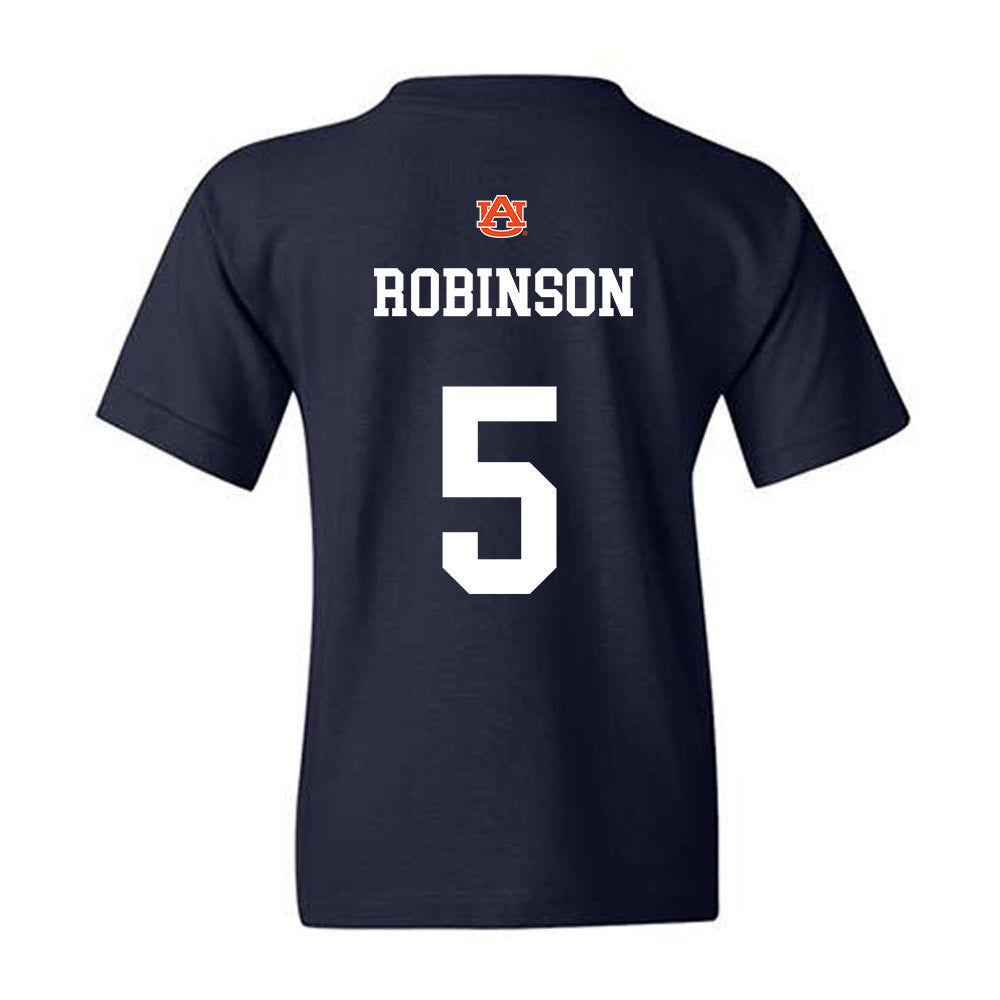 Auburn - NCAA Football : Jahquez Robinson - Youth T-Shirt-1