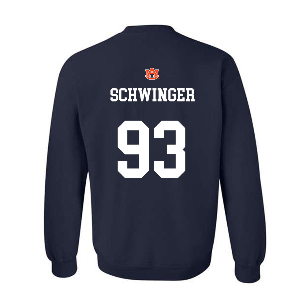 Auburn - NCAA Football : Charles Schwinger - Crewneck Sweatshirt-1
