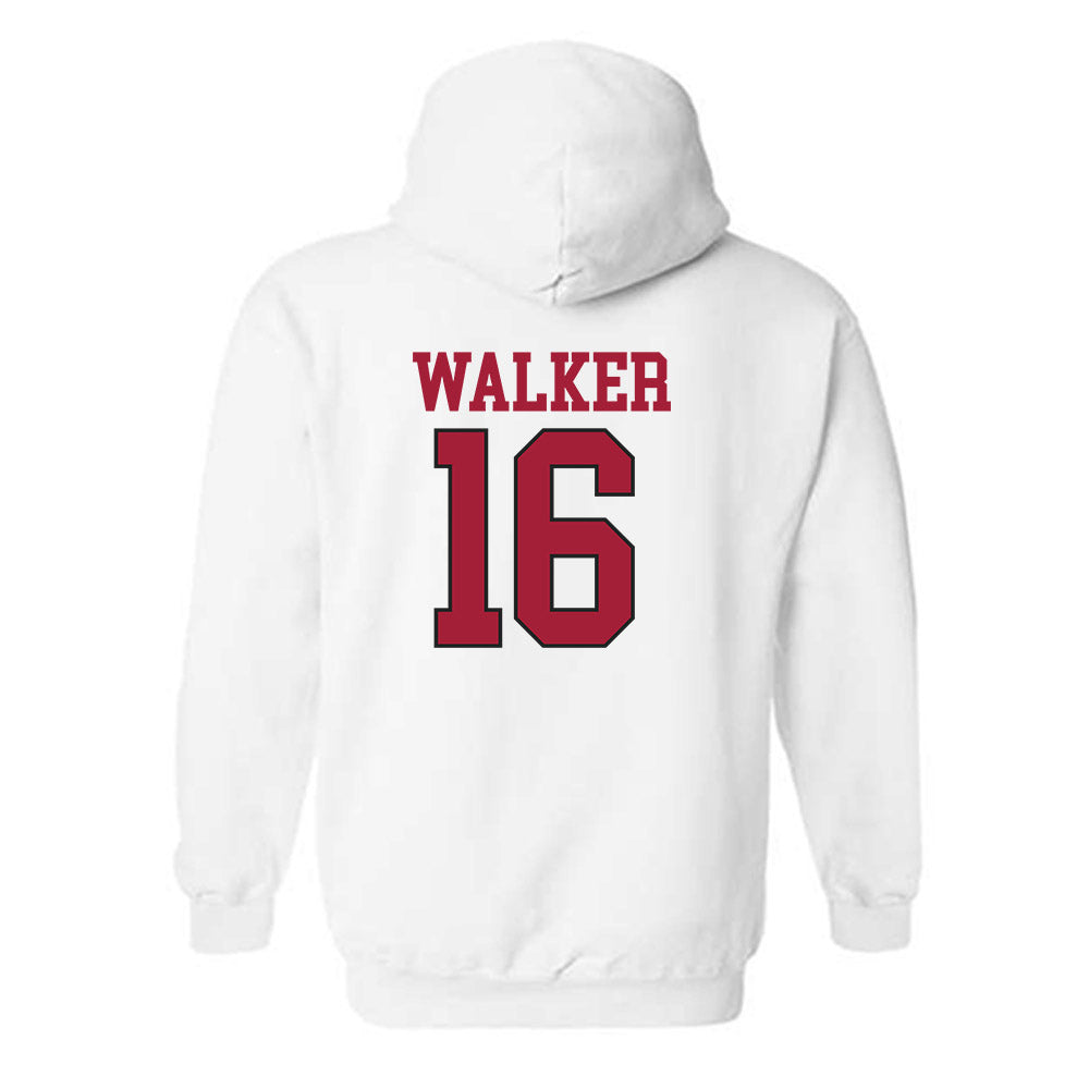 Arkansas - NCAA Softball : Ramsey Walker - Replica Shersey Hooded Sweatshirt-1