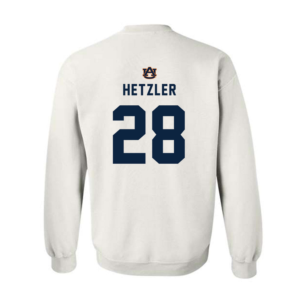 Auburn - NCAA Baseball : Ryan Hetzler - Replica Shersey Crewneck Sweatshirt-1