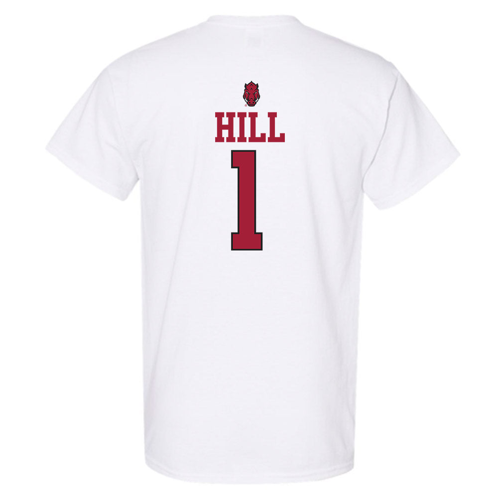 Arkansas - NCAA Football : Rodney Hill - Classic Shersey T-Shirt-1