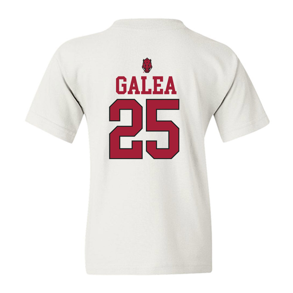 Arkansas - NCAA Women's Basketball : Danika Galea - Classic Shersey Youth T-Shirt-1