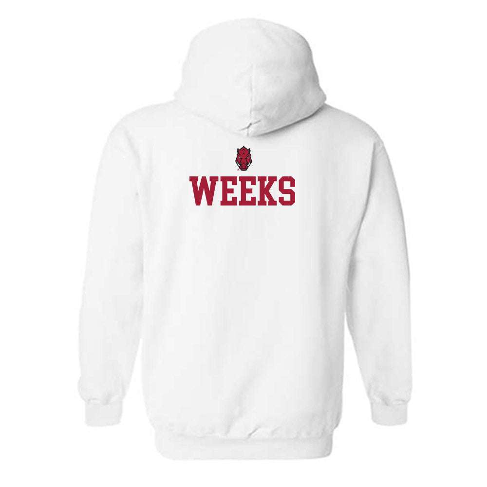 Arkansas - NCAA Women's Gymnastics : Julianna Weeks - Classic Shersey Hooded Sweatshirt-1