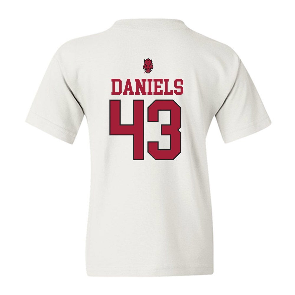 Arkansas - NCAA Women's Basketball : Makayla Daniels - Classic Shersey Youth T-Shirt-1