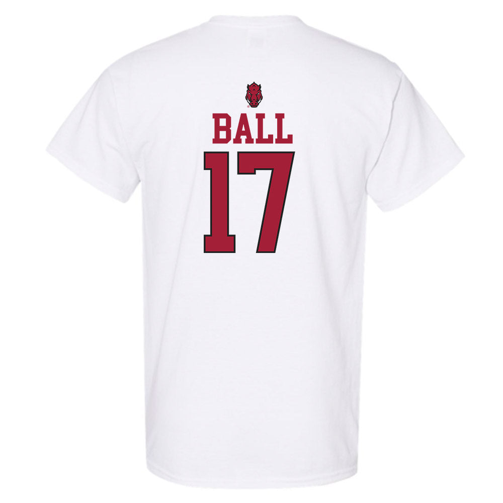 Arkansas - NCAA Women's Soccer : Kennedy Ball - Classic Shersey T-Shirt-1