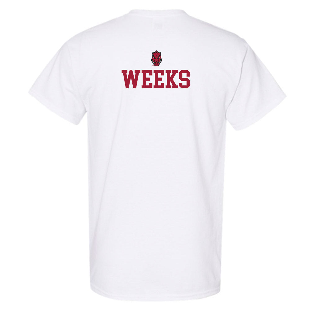 Arkansas - NCAA Women's Gymnastics : Julianna Weeks - Classic Shersey T-Shirt-1