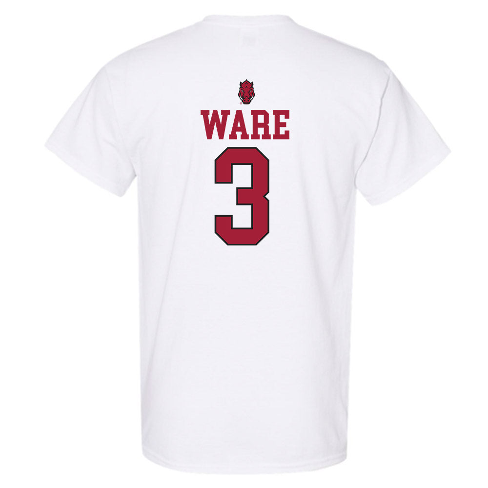 Arkansas - NCAA Women's Basketball : Harmonie Ware - Classic Shersey T-Shirt-1