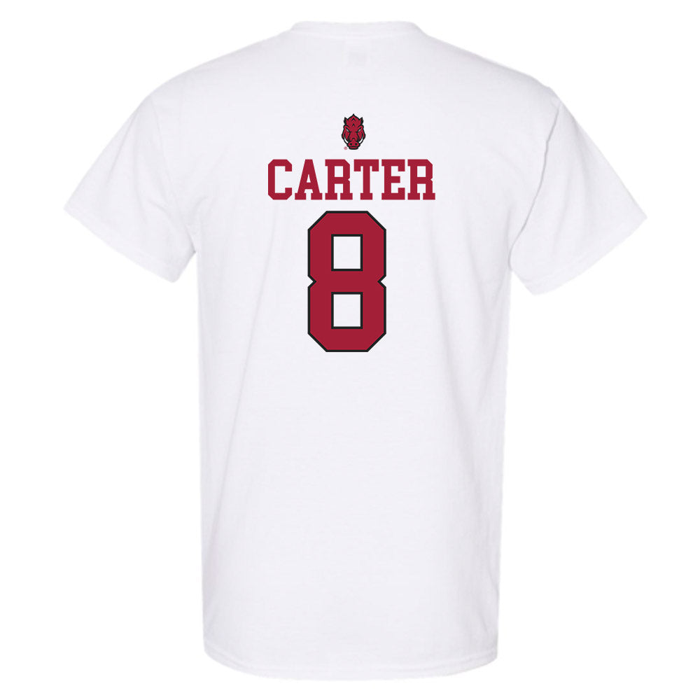 Arkansas - NCAA Women's Soccer : Kate Carter - Classic Shersey T-Shirt-1