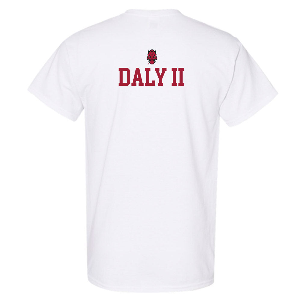Arkansas - NCAA Men's Golf : John Daly II - Classic Shersey T-Shirt-1
