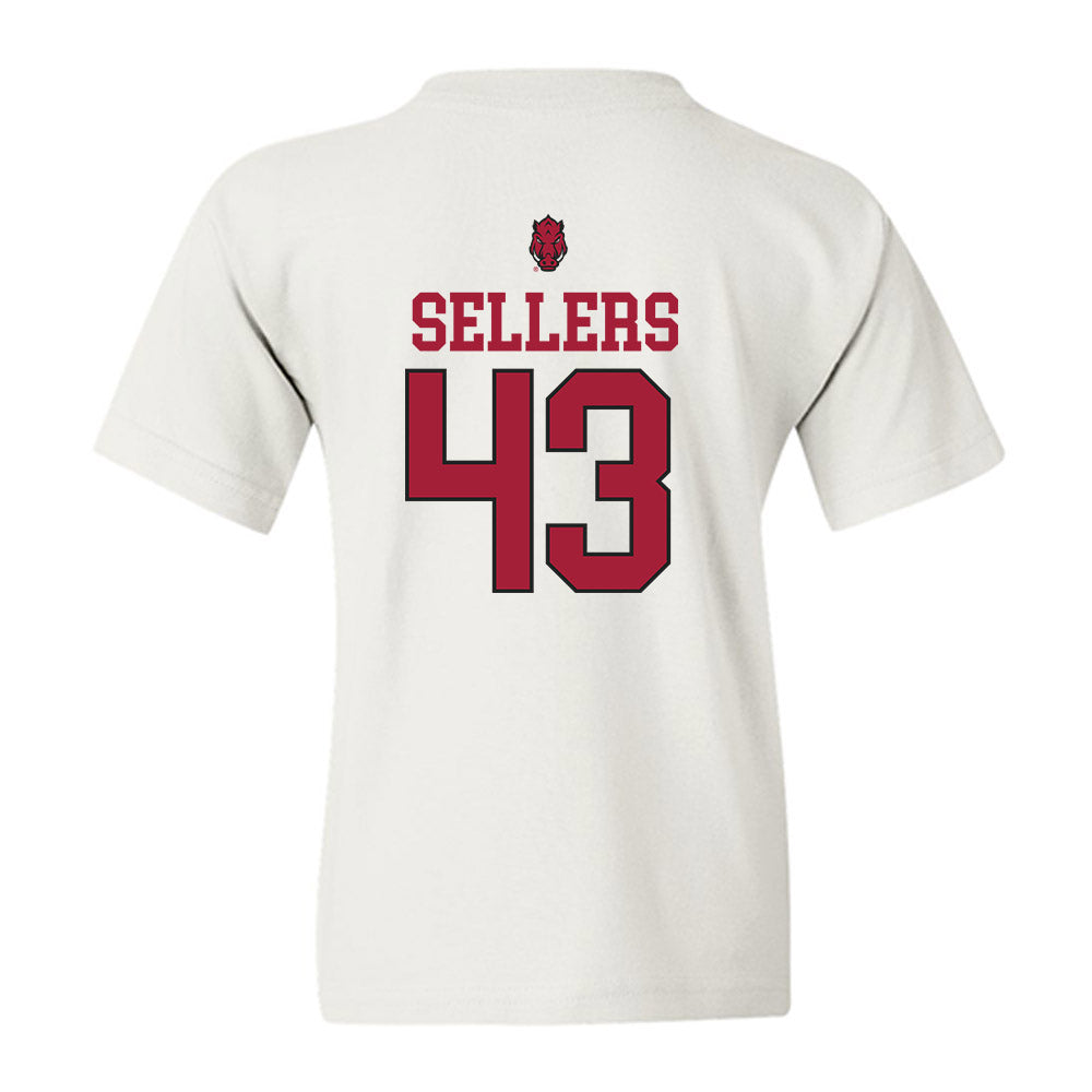 Arkansas - NCAA Football : Trent Sellers - Classic Shersey Youth T-Shirt-1