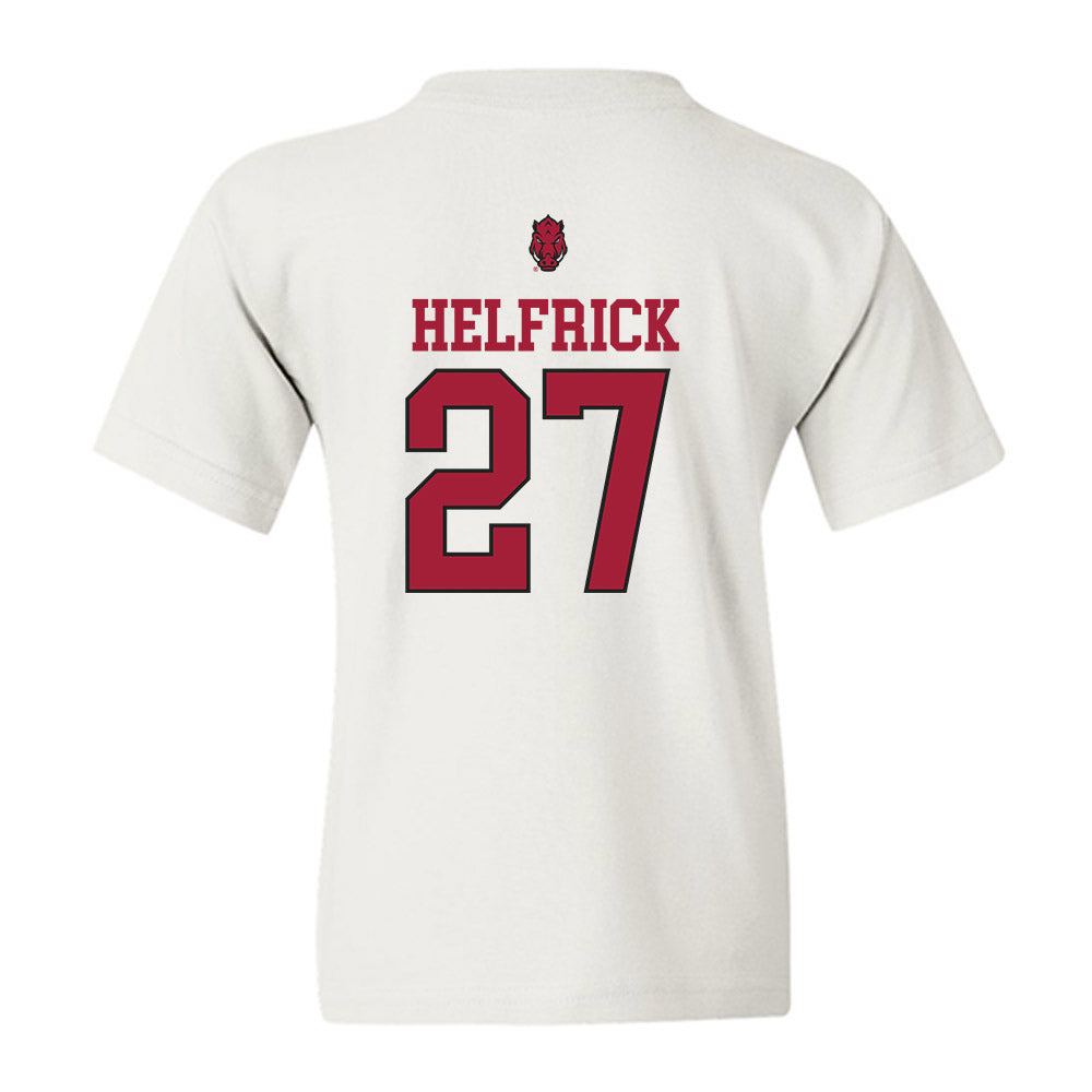 Arkansas - NCAA Baseball : Ryder Helfrick - Classic Shersey Youth T-Shirt-1