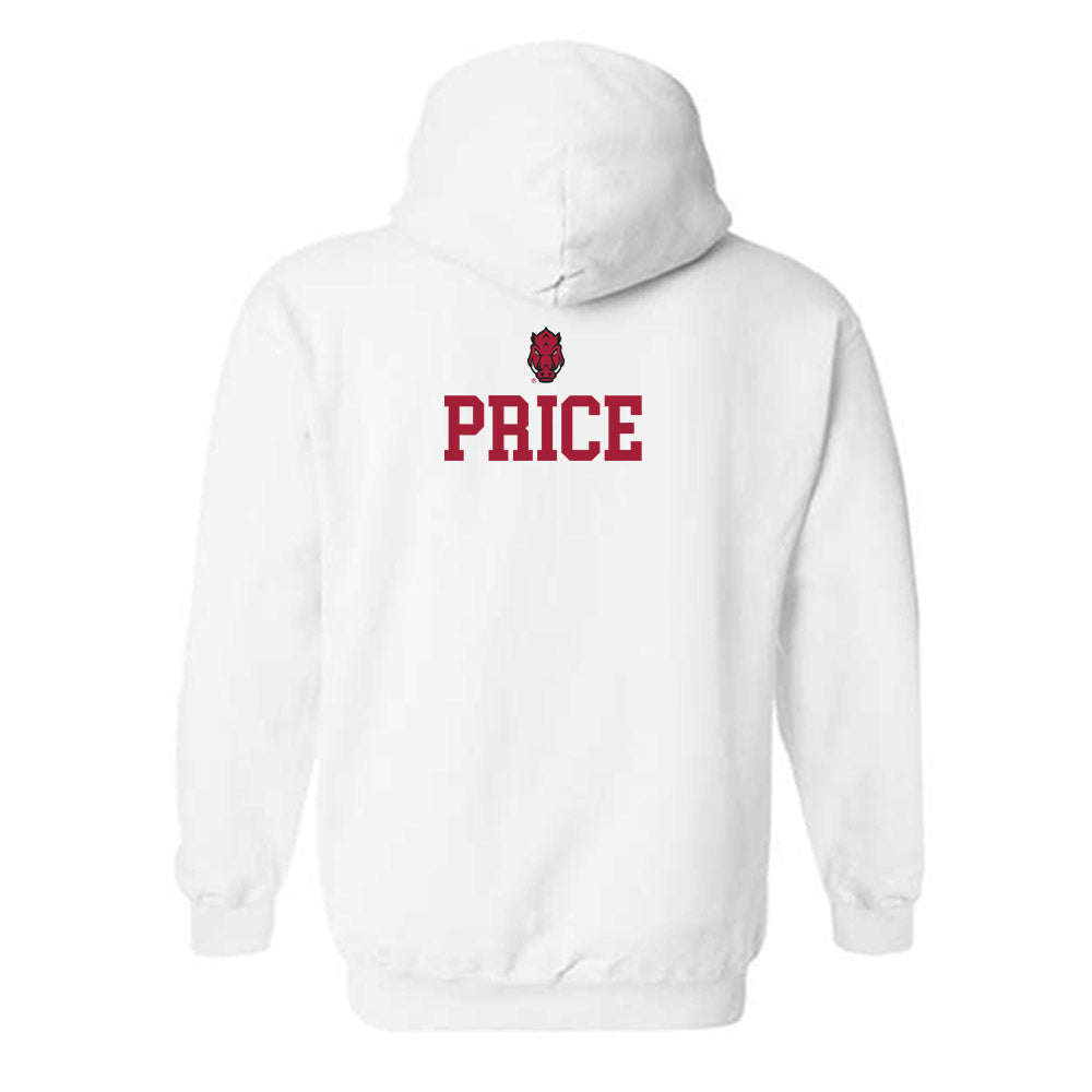 Arkansas - NCAA Women's Gymnastics : Morgan Price - Classic Shersey Hooded Sweatshirt-1