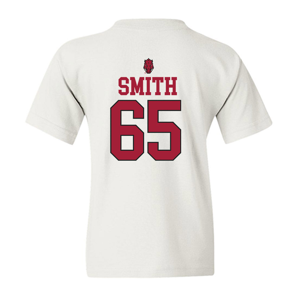 Arkansas - NCAA Football : Aaron Smith - Classic Shersey Youth T-Shirt-1