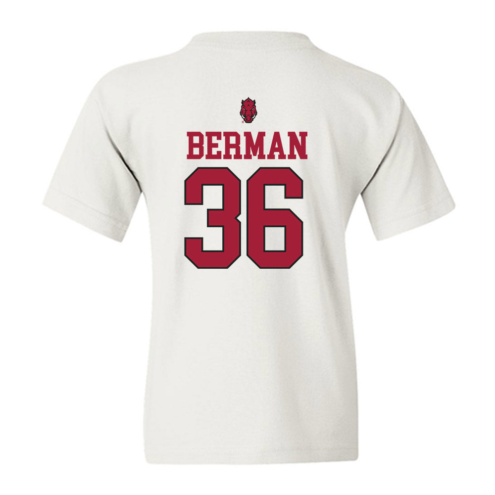 Arkansas - NCAA Women's Soccer : Taylor Berman - Classic Shersey Youth T-Shirt-1