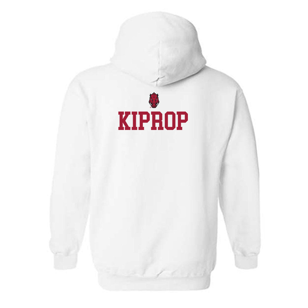 Arkansas - NCAA Men's Track & Field : Patrick Kiprop - Classic Shersey Hooded Sweatshirt-1