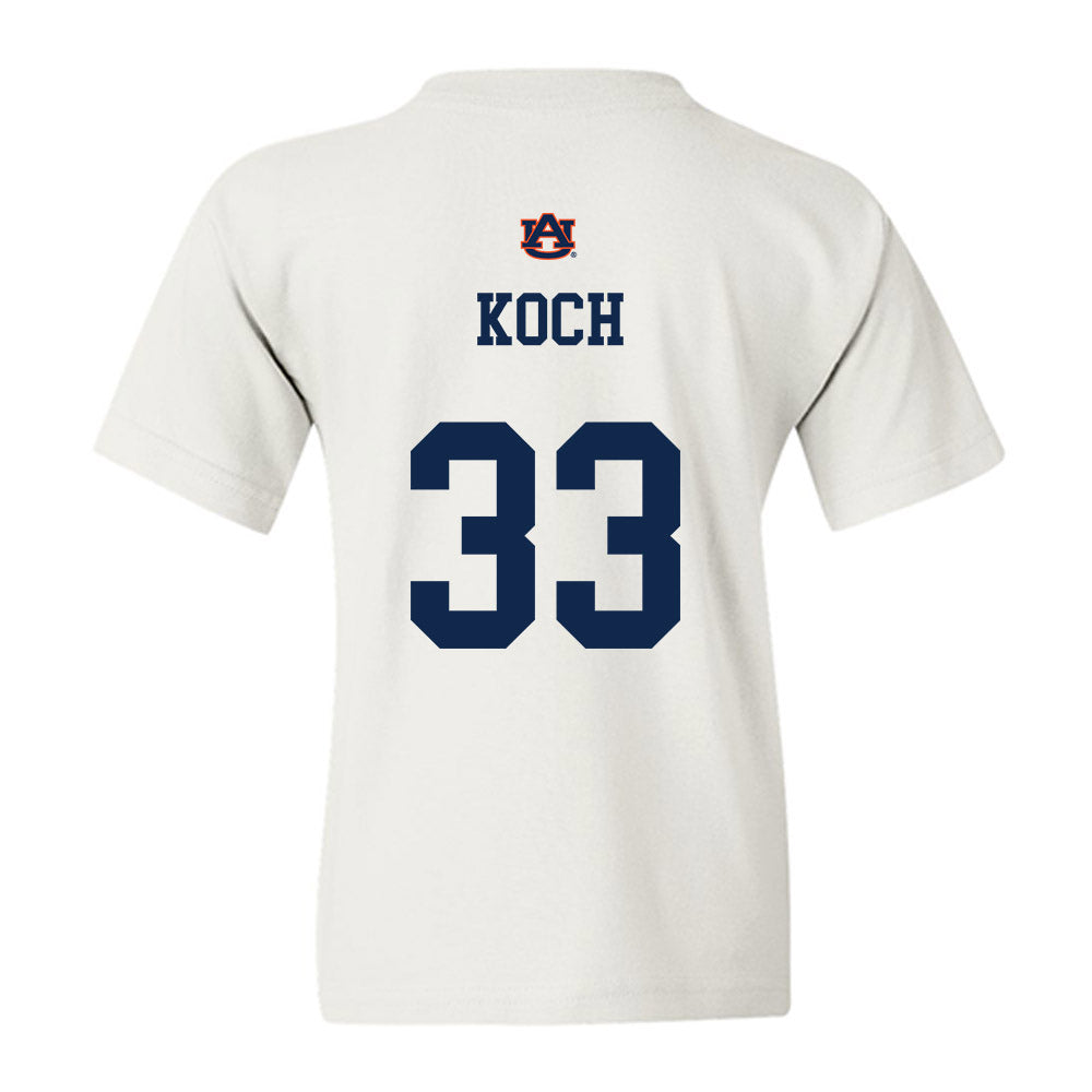 Auburn - NCAA Baseball : Mason Koch - Sport Shersey Youth T-Shirt-1