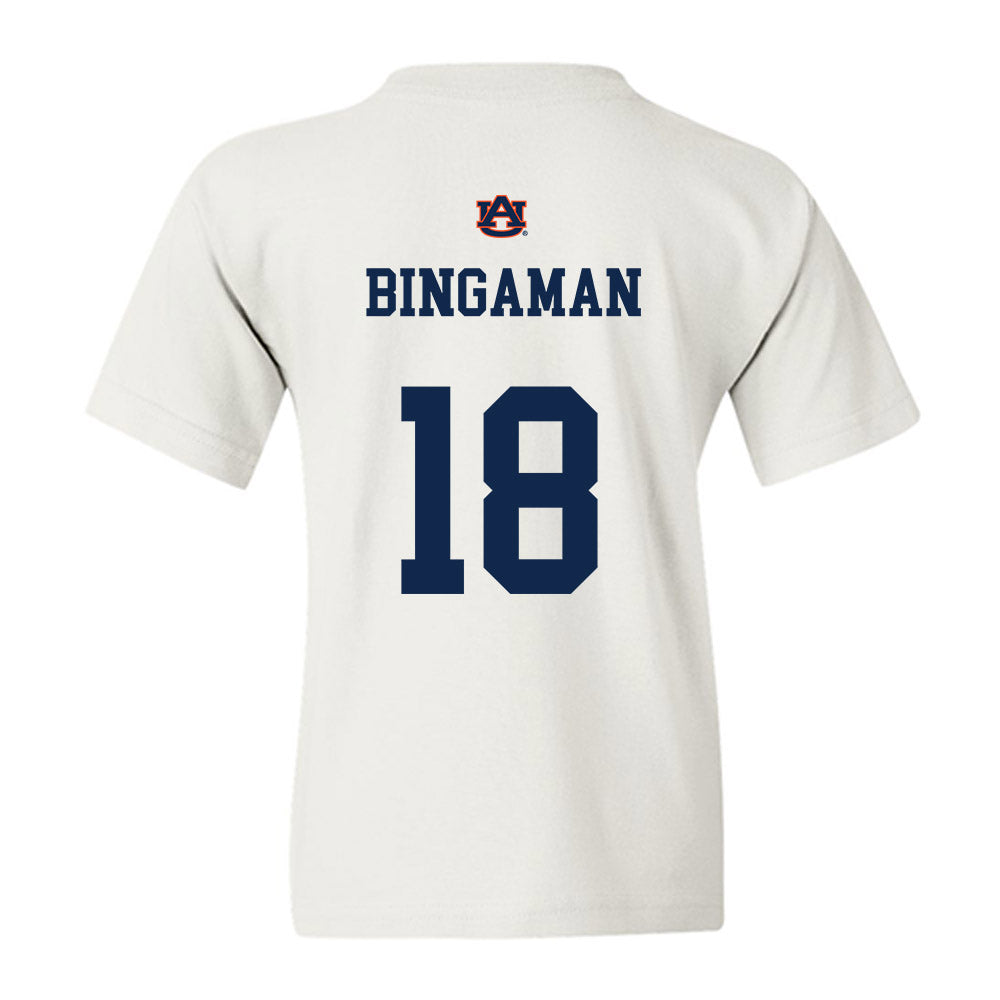 Auburn - NCAA Baseball : Ethin Bingaman - Sport Shersey Youth T-Shirt-1
