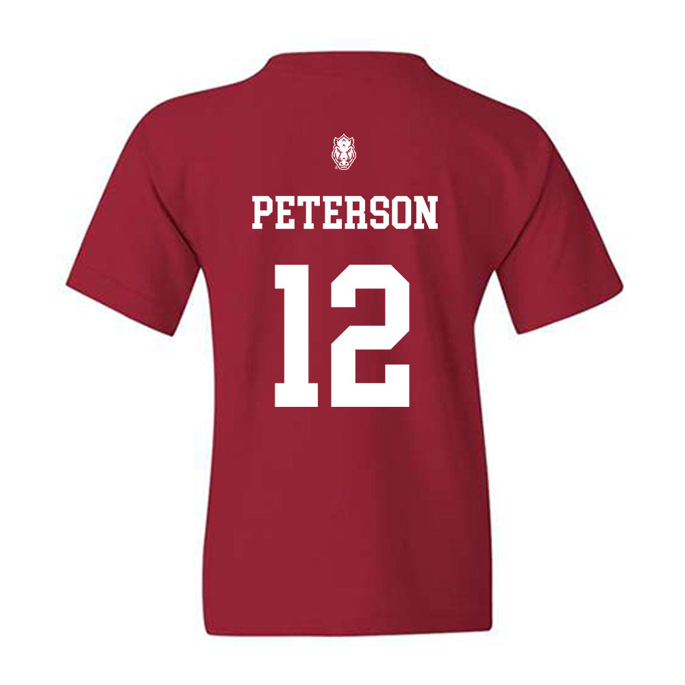 Arkansas - NCAA Baseball : Elliott Peterson - Classic Shersey Youth T-Shirt-1