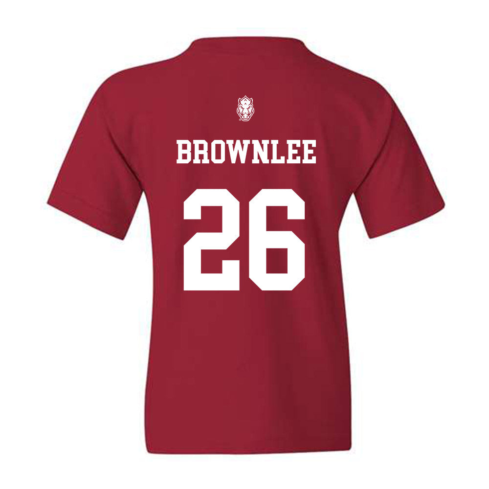 Arkansas - NCAA Women's Soccer : Jailyn Brownlee - Classic Shersey Youth T-Shirt