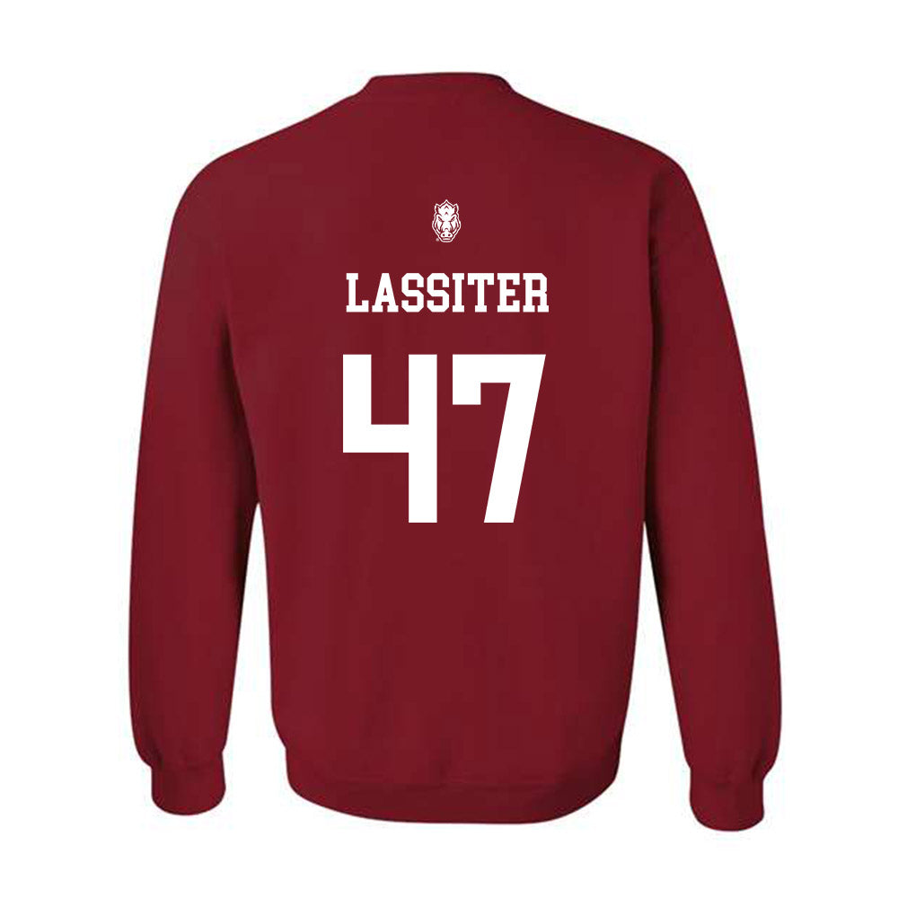 Arkansas - NCAA Football : Maddox Lassiter - Crewneck Sweatshirt