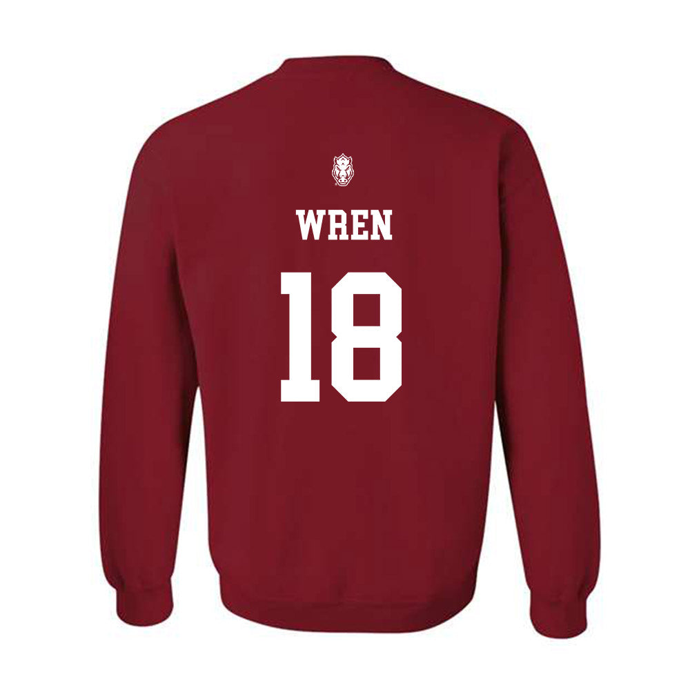 Arkansas - NCAA Women's Soccer : Avery Wren - Crewneck Sweatshirt Classic Shersey